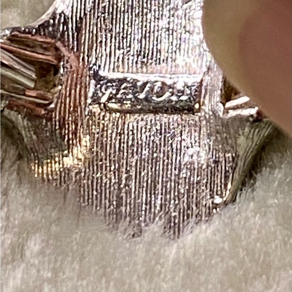 Avon Vintage Pretty Albalone size 6 1/2 Silver Ring. - Picture 5 of 7